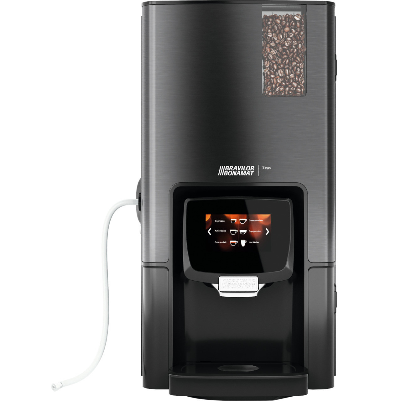 Kaffeevollautomat Sego 11L / 1 x 1,20 kg / 1 x 1,30 l / mit Wasseranschluss